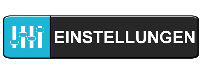 Web Button zeigt Einstellungen