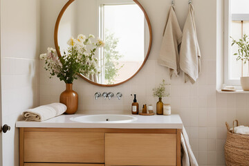 modern bathroom interior