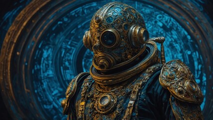 Fototapeta premium Mysterious Spaceman