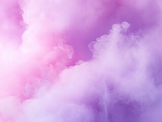 Naklejka premium Euphoric Smoke Clouds in Vibrant Purple