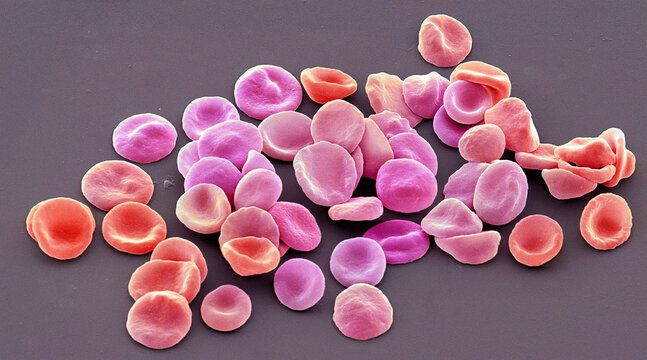 Red blood cells, SEM