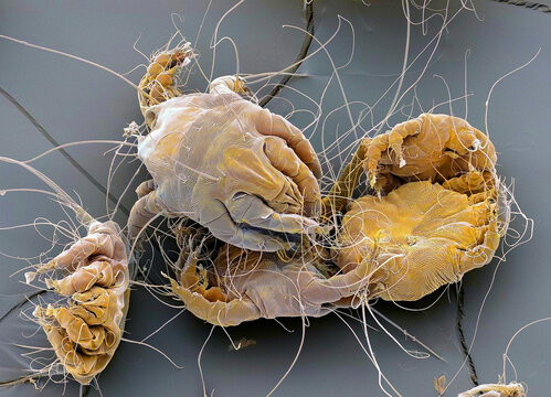 Dust mites, SEM
