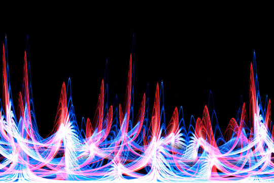 Quantum fluctuation, conceptual illustration