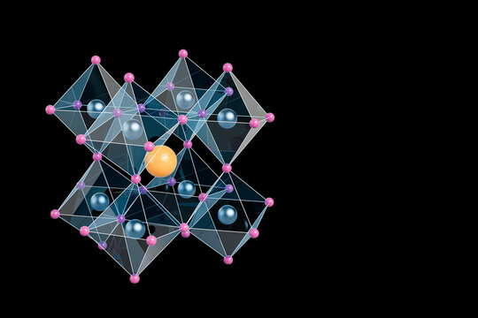 Perovskite molecule, illustration