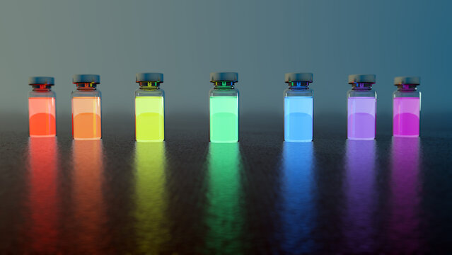 Quantum dots, illustration