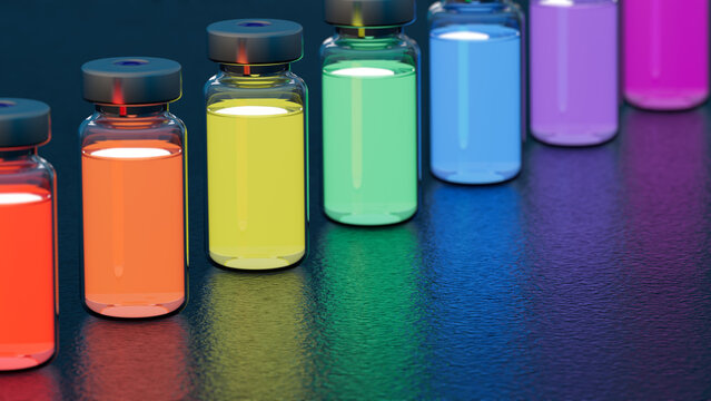 Quantum dots, illustration