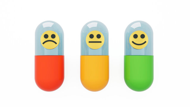 Mental health drugs, illustration