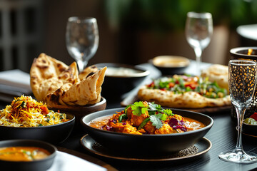 Gourmet Indian Dining Experience in Elegant - Minimalist Setting  