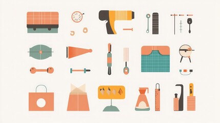 Craft Tools and Supplies: A Collection of Creative Essentials