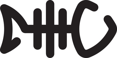 Skull icon symbol vector image illustration
