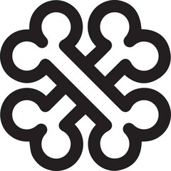 Skull icon symbol vector image illustration
