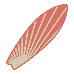 Vintage Surfboard Retro