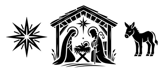  religious abstract elements in a sketch design for faith and worship concepts
