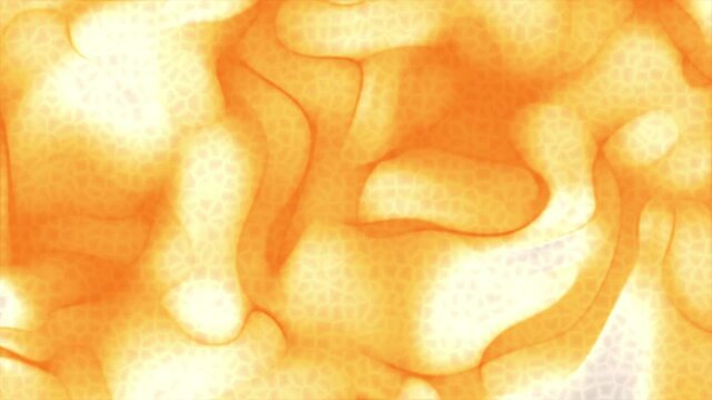Abstract Orange and Yellow Pattern. Abstract orange and yellow pattern with fluid, dynamic, and organic shapes.