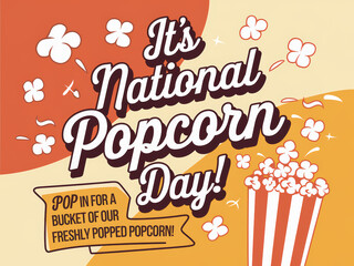 Celebrate national popcorn day with freshly popped treats