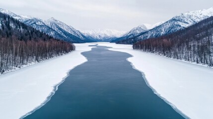 Obraz premium landscape in the mountains