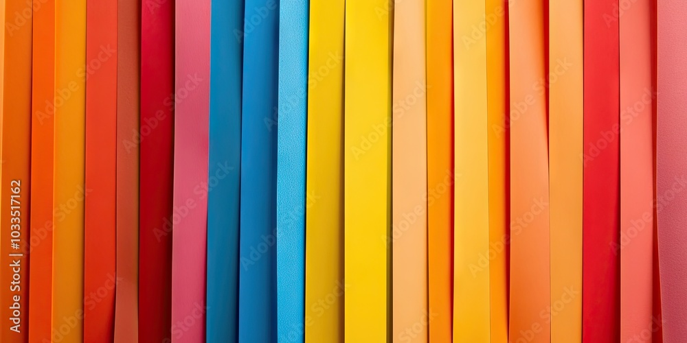 Poster Background made of multicolored paper copy space