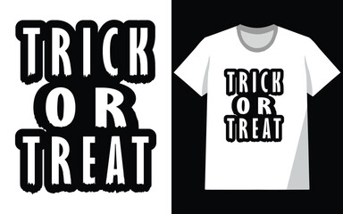 halloween creative illustration and typography design