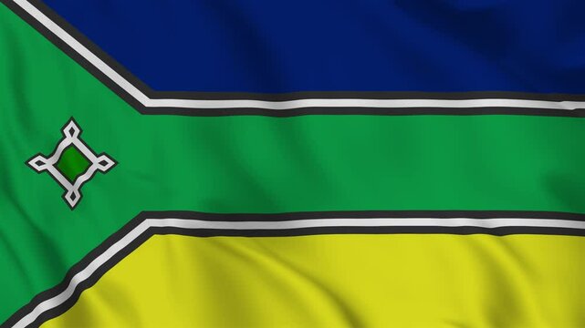 Flag of Amap&aacute;. Flags of the states of brazil in high 4K resolution.
