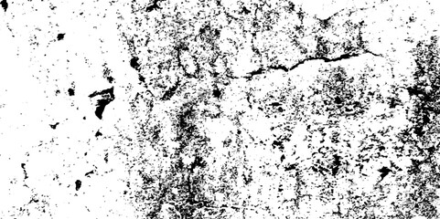 Distressed rough Splat isolated distress background Grunge wall and black and white Dark noise granules Black grainy texture isolated on white background.