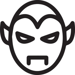 Skull icon symbol vector image illustration
