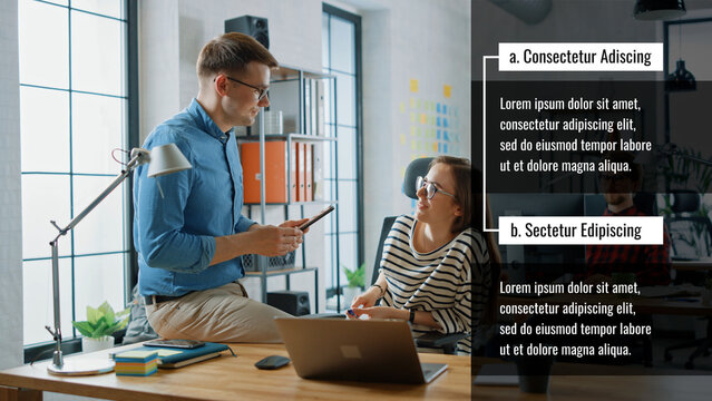 Minimal Corporate Text Slides