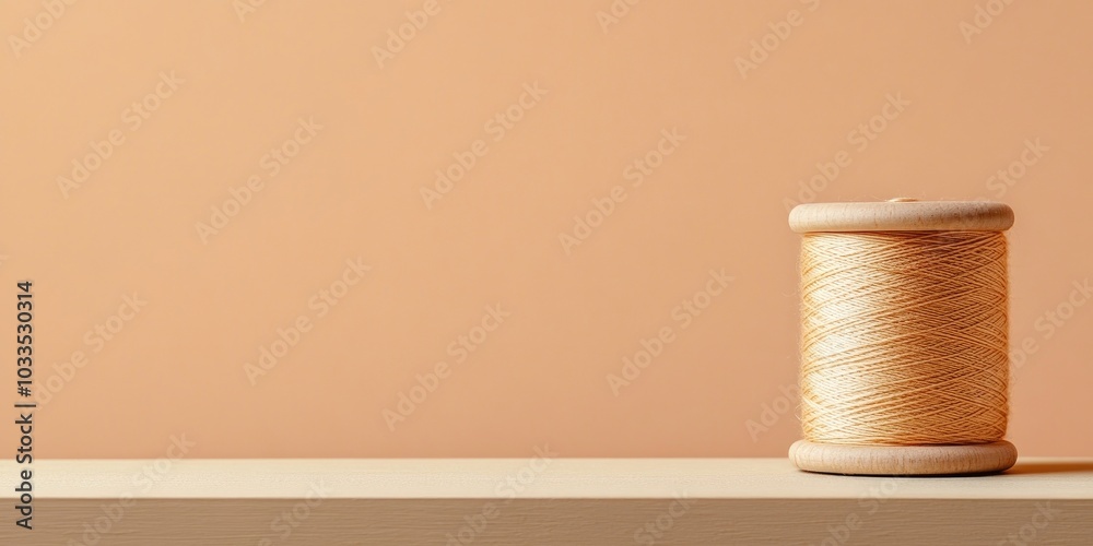 Poster spool of thread and copyspace