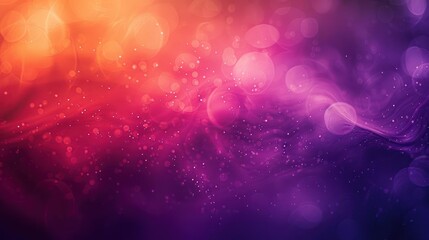 Obraz premium A vivid purple and pink nebula with sparkling stars and swirling clouds.