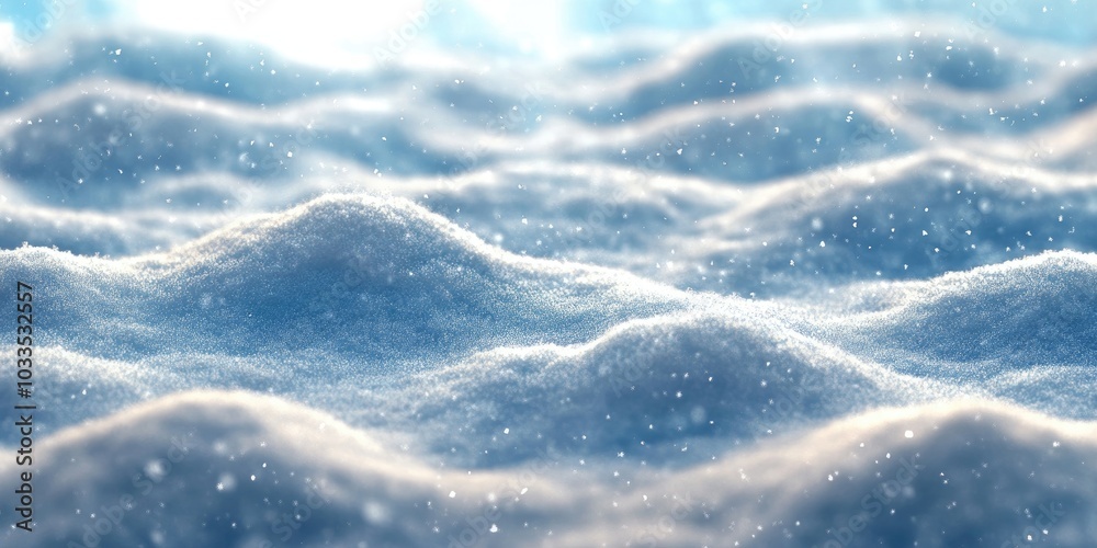 Poster snow texture for the backdrop.