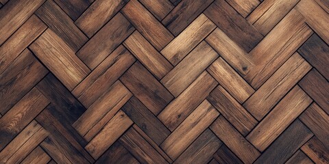 brown wooden parquet pattern