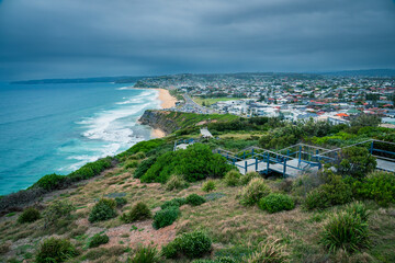 Newcastle Memorial Walk is a breathtaking 450m coastal walkway