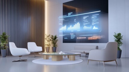 Modern Innovative Lounge Area with Vivid Design