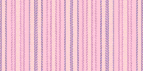 Infinity fabric lines vector, household stripe pattern vertical. French seamless texture background textile in light and pink colors.