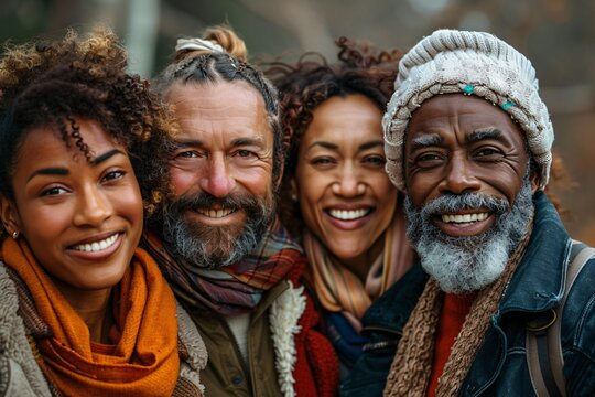 A heartwarming portrait of a multiracial family, showcasing the love and unity between Black and White members. This image beautifully captures the essence of diversity and togetherness in modern fami