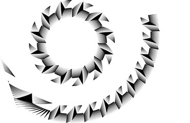 Основные RGB op art creative geometric pattern, ornament, abstract floral background, vector decorative element