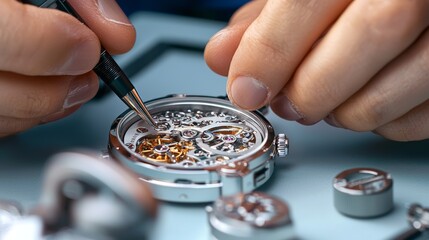 Intricate Craftsmanship in Luxury Watchmaking