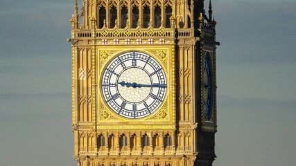big ben clock in london, england 