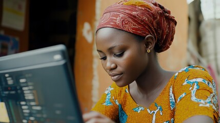 Digital Inclusion Program in Nigeria Focused on closing the gender gap in technology by offering training to women in rural areas.