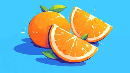 cartoon orange illustration

