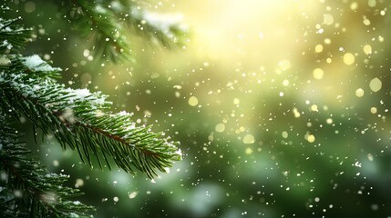 rain drops on the branches of tree