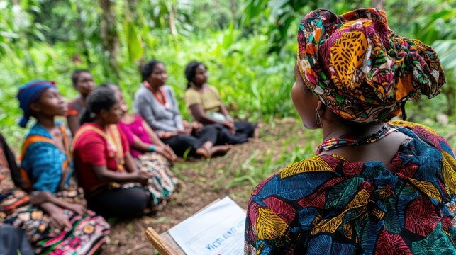 Indigenous communities in Nigeria learn about climate change and develop strategies to protect their land and resources