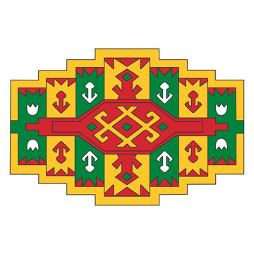 recommend clip art: Turkmenistan element flag national material design