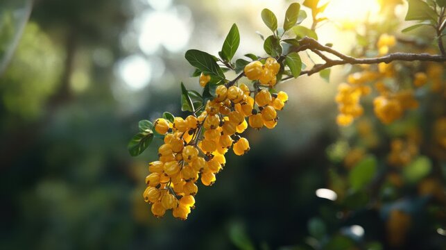 Spring bloom of berberine plant: metabolic health support and natural beauty