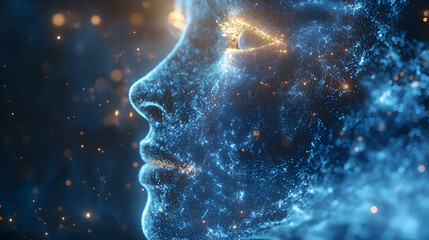 A world where AI-driven psycho-therapy platforms analyze speech patterns, facial expressions, and physiological data to create personalized mental health treatments