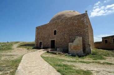 La mosquée du sultan Ibrahim dans la forteresse de Réthymnon en Crète