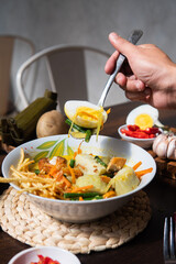 Nusantara gourmet cuisine expensive meals premium food indonesian