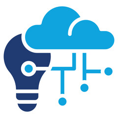 Ai Cloud Idea Icon