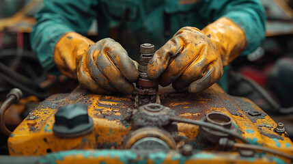 auto master mechanic repair of cars engines running gear auto parts