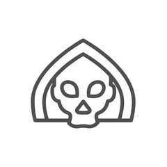 Skull icon symbol vector image illustration
