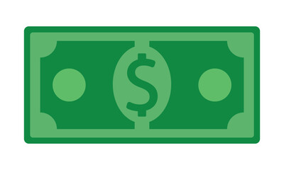 Dollar Money Vector Illustration. Dollar sign. US dollar.